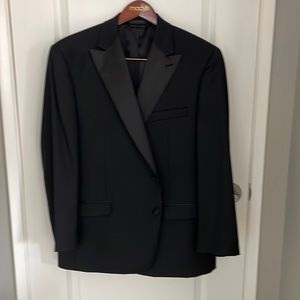 Ralph Lauren Black Tuxedo. Jacket size 46R and pants 38-30.